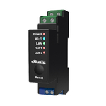Shelly 2 CIRCUIT DIN RAIL WI FI RELAY SWITCH WITH POWER METERING
