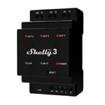 Shelly 3 CIRCUIT DIN RAIL WI FI RELAY SWITCH