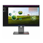 Lenovo ThinkVision P27q-40 27" QHD IPS Monitor (2560x1440, 120Hz, HDR10, HDMI 2.1 + DP, USB 3.2 Hub, Eyesafe Certified, Height Adjustable)