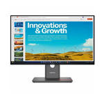 Lenovo ThinkVision P24qD-40 23.8" QHD IPS Monitor (2560x1440, USB-C 140W PD, HDMI 2.1, DP, LAN, HDR10, Eyesafe 2.0) – Professional Creator Display