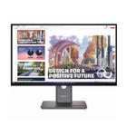 Lenovo ThinkVision P27qD-40 27" QHD IPS Monitor (2560x1440, 120Hz, HDR10, Eyesafe Certified, USB-C + DP + HDMI, 3-Year Warranty)