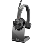 POLY VOYAGER 4310 UC MONAURAL HEADSET BT700 USB-A ADAPTER  CHARGING STAND