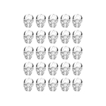 POLY CS540 MEDIUM EARTIPS 25 PIECES
