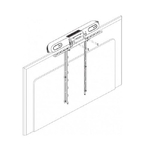 POLY STUDIO X30/X32/V12 VESA A ND WALL MOUNT