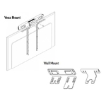 POLY STUDIO X30 INVERTED VESA AND WALL MOUNT