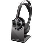 POLY VOYAGER FOCUS 2 USB-C-C H EADSET USB-C/A ADAPTER CHARG ING STAND WW