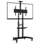 Mobile Display Stand Screen Size 55to 80 Max 90 9kg Vesa 200 X 200 To 800 X 500