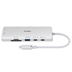 D-Link 10-in-1 USB-C Hub with Dual 4K HDMI &amp; Gigabit Ethernet