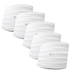 TP-Link EAP245 5-pack AC1750 Wireless MU-MIMO Gigabit Ceiling Mount Access Point