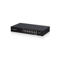 Ubiquiti EdgeSwitch 18X fanless WISP switch 16xGBE ports 2xSFP ports