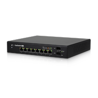Ubiquiti EdgeSwitch 8Port Managed PoE GBE 150W Switch 24v Passive