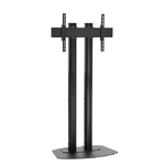 Vogels Fd1864 Floor Stand Double Pole 180cm 600x400mm Black Kit