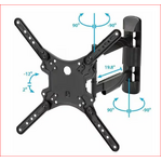 StarTech.com Full Motion TV Wall Mount 32–55&quot; – Heavy Duty Articulating Adjustable Wall Bracket