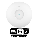 Grandstream 2X2X2 TRI BAND WI FI 7 INDOOR AP 1 X 2.5 GIGE 1 X 10G SFP BLE