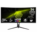 34&quot; MSI MAG 342CQR E2 UWQHD Curved Gaming Monitor