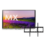 Smart Board Mx086 V5 Ifp With Iq 5y Assure And Wm Sbid 200 Wall Mount Bundle