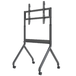 North Bayou Heavy Duty Electric Height Adjust Tv Trolley 60 100 90kg