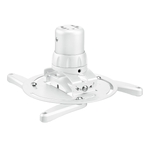 Vogels Projector Mounts Flat Small White Support Turn &amp; Tilt 15kg
