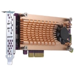 QNAP -Dual M.2 22110/2280 PCIe SSD expansion card PCIe Gen2