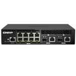 QNAP QSW-M2108R-2C, 8 port 2.5Gbps, 2 port 10Gbps SFP+/ NBAS