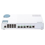 QNAP QSW-M408-2C, 8 port 1Gbps, 2 port 10G SFP+/ NBASE-T Com