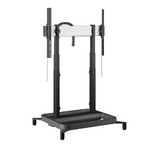 Vogels Rise 5105 Motorized Display Lift Floor Stand Up To 120kg 50mm S Black