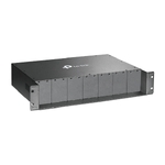 TP-Link MC1400 19&#39; 2U Rackmount Chassis for 14-Slot Media Converters Redundant Power Supply Hot-Swappable