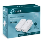 TP-Link PA9020P AV2000 2-Port Gigabit Passthrough Powerline Starter Kit