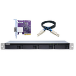 QNAP TL-R400S 4-bay 1U rackmount SATA JBOD expansion unit wi