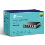 TP-Link TL-SF1005LP 5-Port 10 100Mbps Desktop Switch with 4-Port PoE