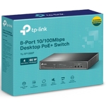 TP-Link TL-SF1008P 8-Port 10 100Mbps Desktop Unmanaged Switch