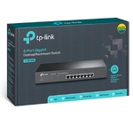 TP-Link TL-SG1008 8-Port Gigabit Unmanaged Switch 13&#39; Desktop Rackmountable Steel Case