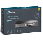 TP-Link TL-SG1016D 16-Port Gigabit Desktop Rackmount Unmanaged Switch