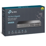 TP-Link TL-SG1016PE JetStream 16-Port Gigabit Desktop Rackmount Switch