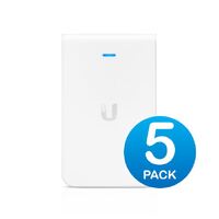 Ubiquiti UniFi AC In-Wall 802.11ac Access Point 5Pk 2.4GHz-5Ghz 300Mbps-867Mbps 