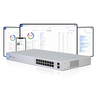 Ubiquiti UniFi Switch 16-port Managed PoE+ Gigabit Switch 