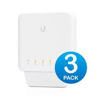 Ubiquiti USW Flex 3 Pk Managed Auto Sensing L2 GB POE switch 