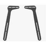 Weight Capacity 15kg Fits Most Tvs And Soundbars Mount Above Or Below