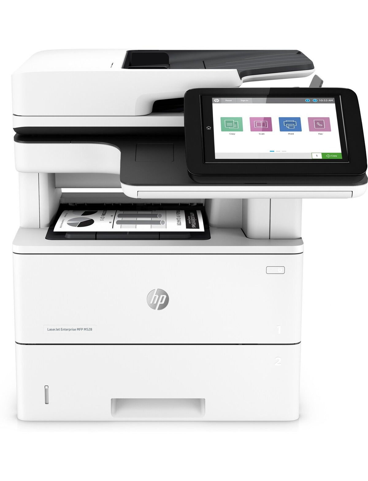 HP 1PV64A LaserJet Enterprise MFP M528dn Printer 