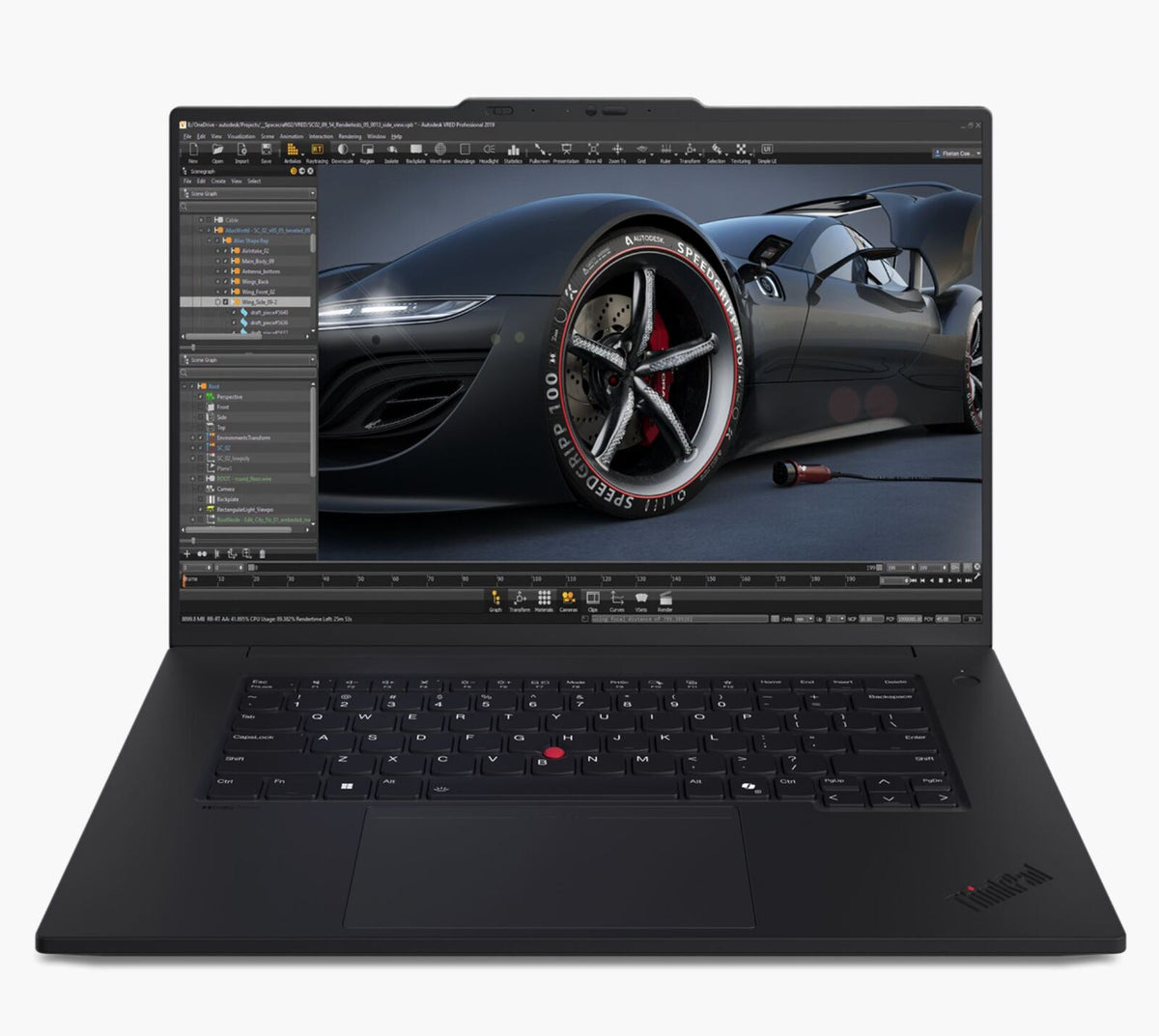 Lenovo ThinkPad P1 G7 16in U9 Laptop 21KV002FAU