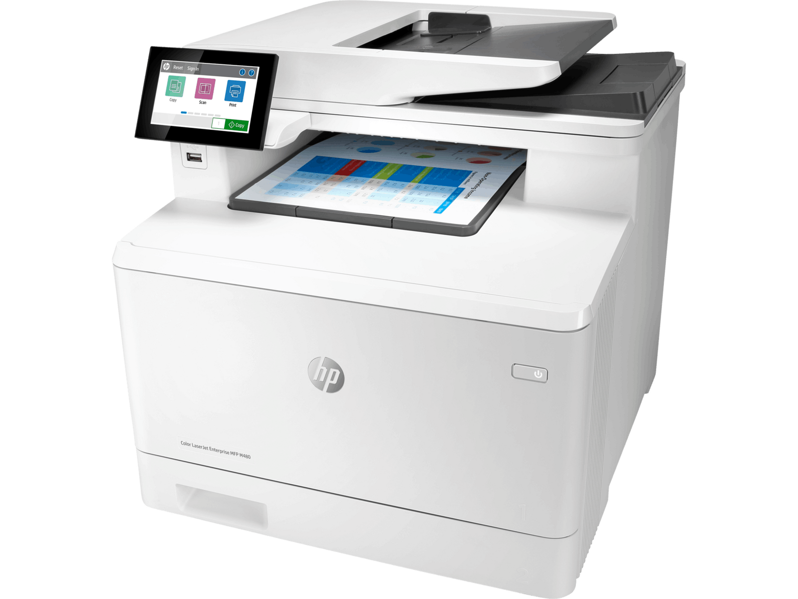 Hp 3QA55A Color LaserJet Enterprise MFP M480f
