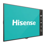 Hisense 49BM66AE 49" UHD Digital Signage – 500 Nits, 24/7 Commercial Display, Slim Bezel