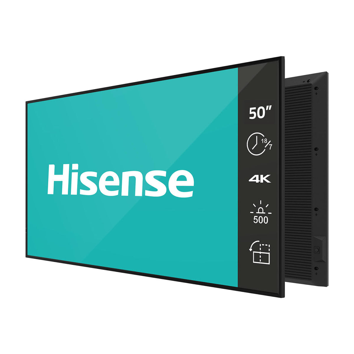 Hisense 50GM50D 50" UHD Digital Signage – 500nit, 18/7 Commercial Display