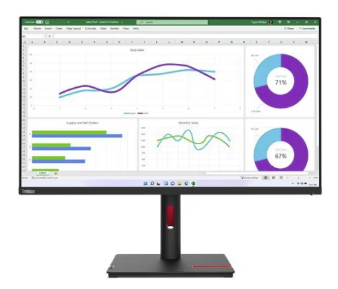 Lenovo ThinkVision T32h-30 31.5" QHD USB-C IPS Monitor