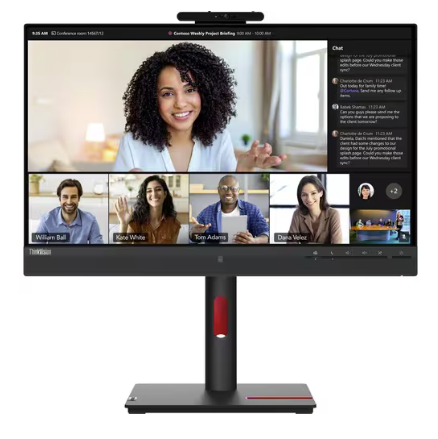Lenovo ThinkVision T24mv-30 23.8" FHD USB-C Docking Monitor IPS Display