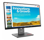 Lenovo ThinkVision P24qD-40 23.8" QHD IPS Monitor (2560x1440, USB-C 140W PD, HDMI 2.1, DP, LAN, HDR10, Eyesafe 2.0) – Professional Creator Display