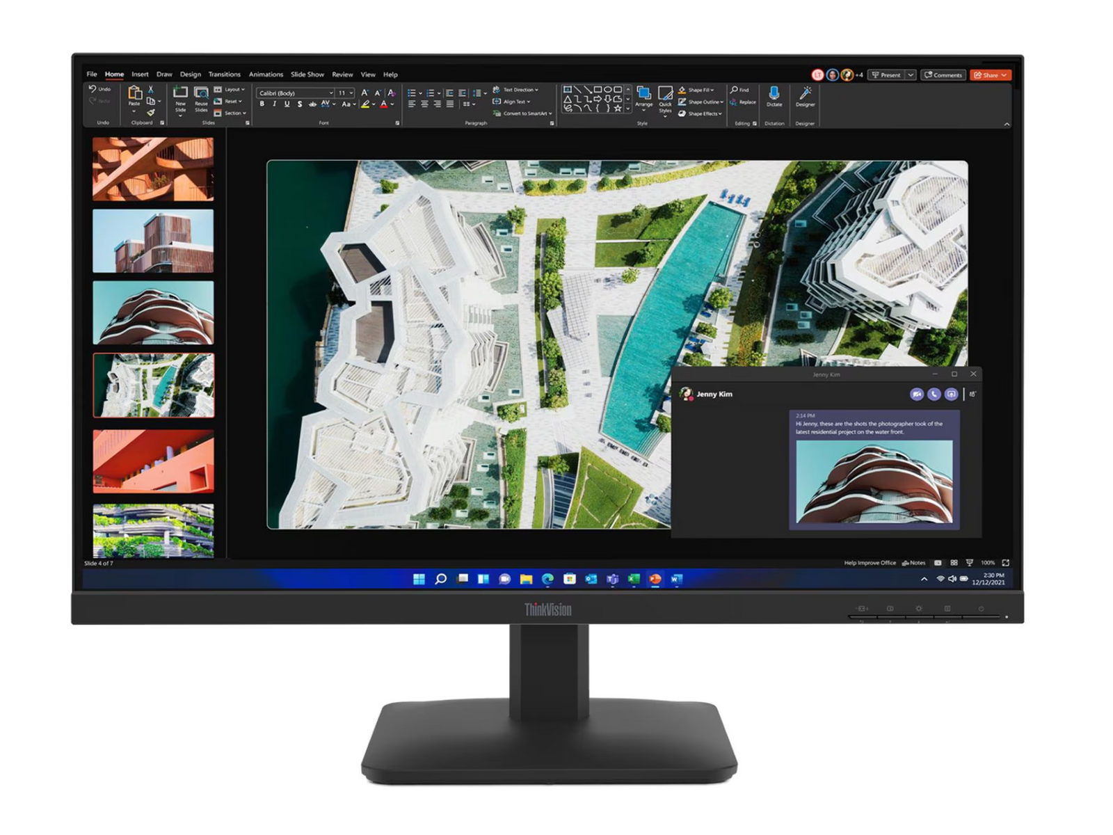 Lenovo ThinkVision S27-4E 27" FHD IPS Monitor (100Hz, HDMI + VGA, Anti-Glare, TÜV Eye Comfort, 3-Year Warranty)