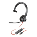 POLY BLACKWIRE 3310 MICROSOFT TEAMS CERTIFIED USB-A HEADSET