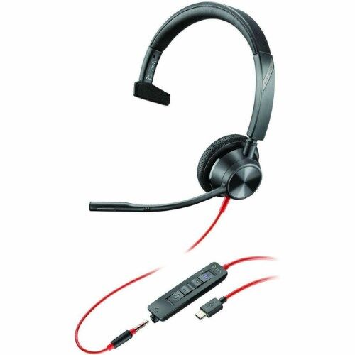 POLY BLACKWIRE 3315 MICROSOFT TEAMS CERTIFIED USB-C HEADSET