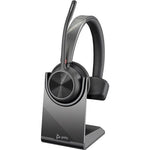 POLY VOYAGER 4310 UC MONAURAL HEADSET BT700 USB-A ADAPTER  CHARGING STAND
